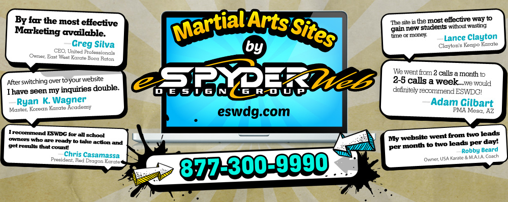 Martial Arts Web Sites by ESWDG
